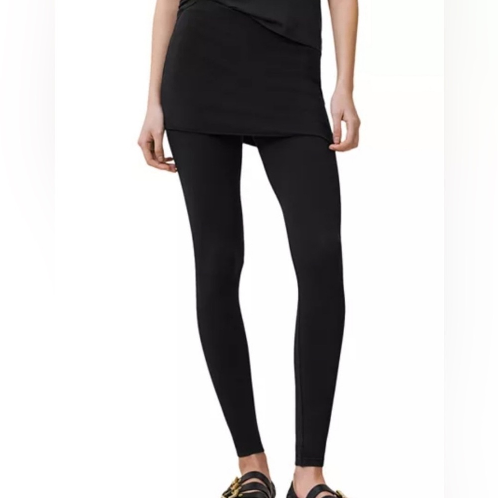 ALL SAINTS Raffi Leggings Black Size L